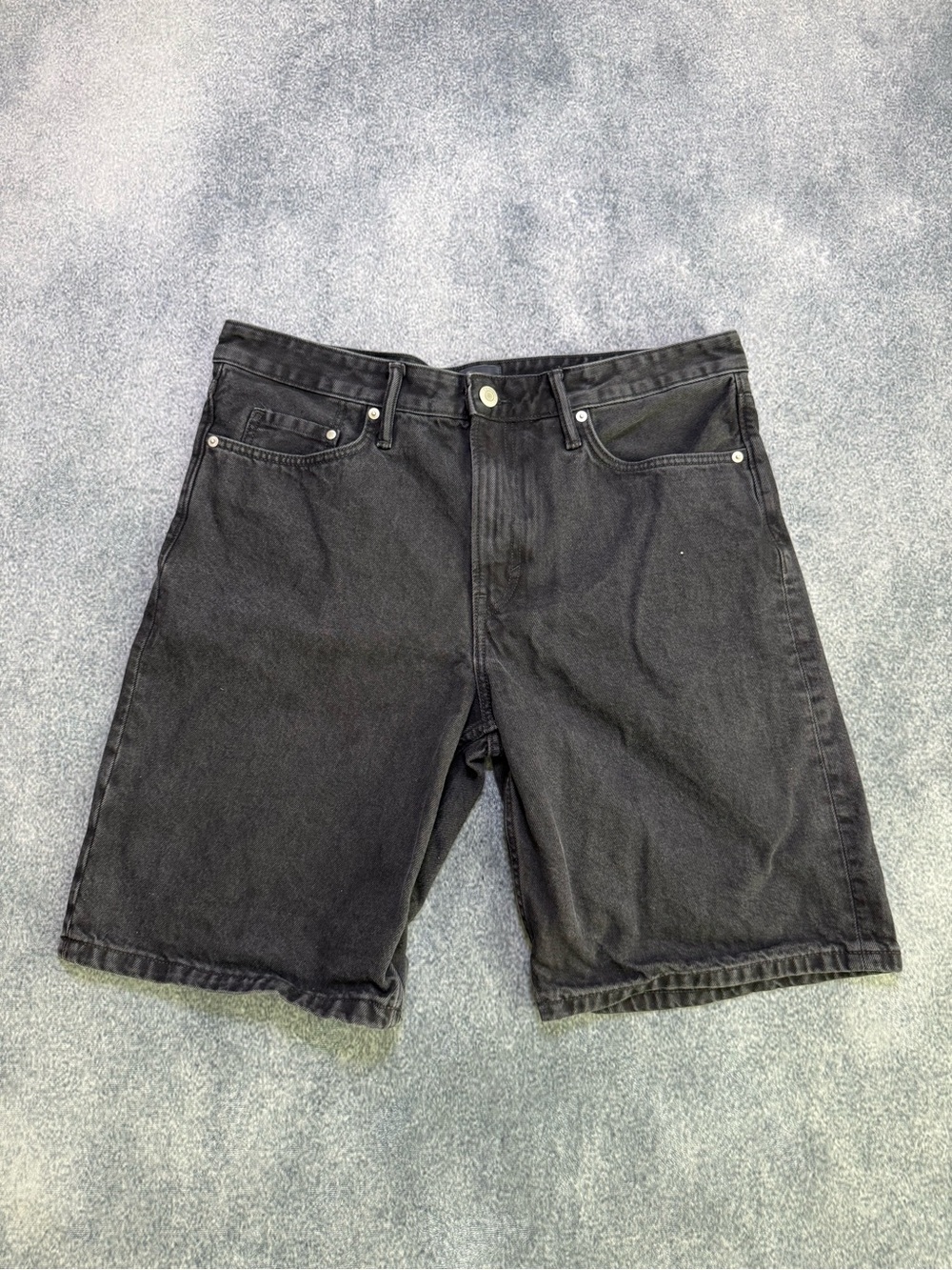 H&M Black Denim Jean Shorts